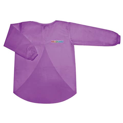 Grembiulino da pittura Lebez Saccuccioli 45x60 cm - manica lunga - colori assortiti - 5042